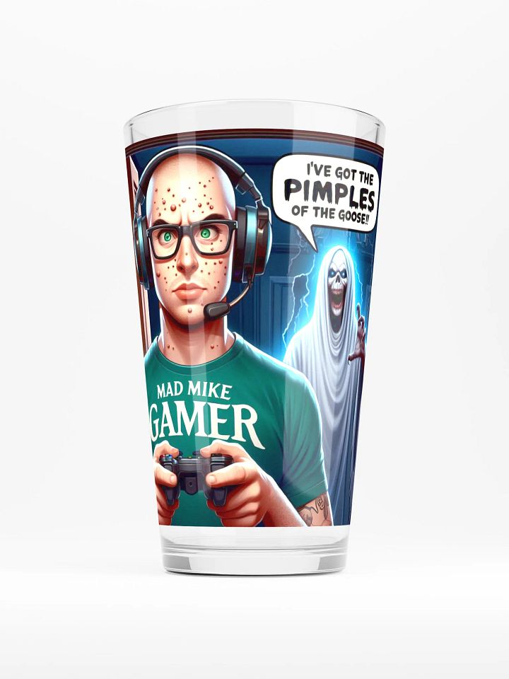 Mad Mike's Spooky Gamer Pint Glass product image (2)