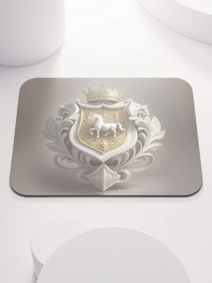 White Horse Classic Mouse Pad product image (1)