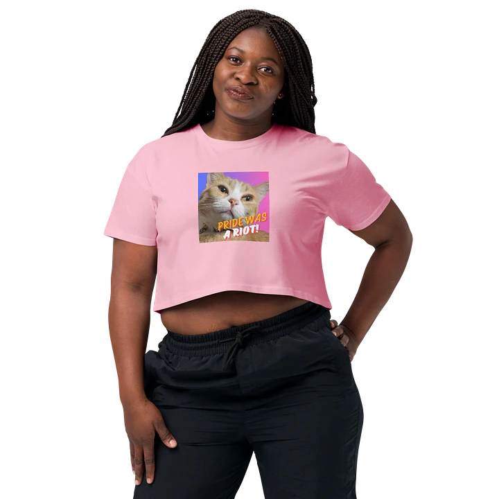 Moxie Bi-Pride Crop Top Tee product image (39)