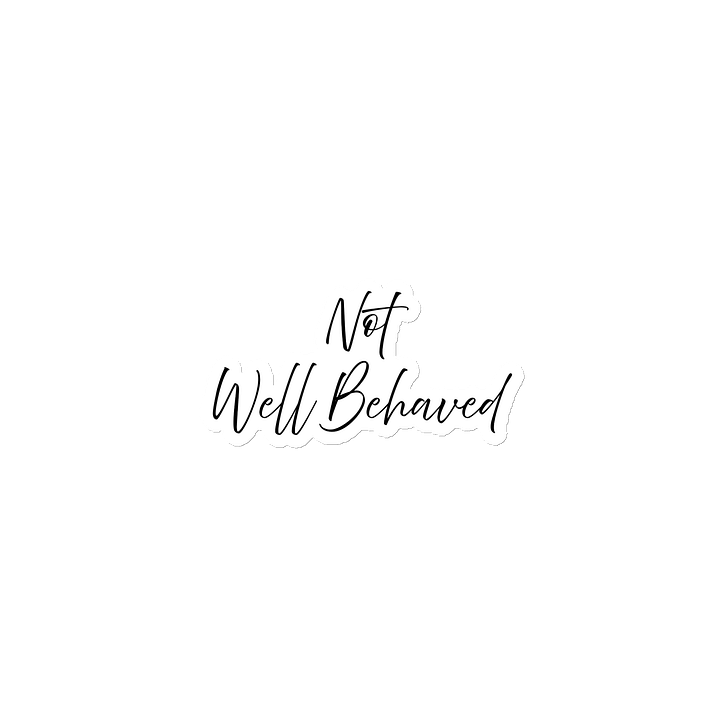 Not Well Behaved - Magnet product image (2)