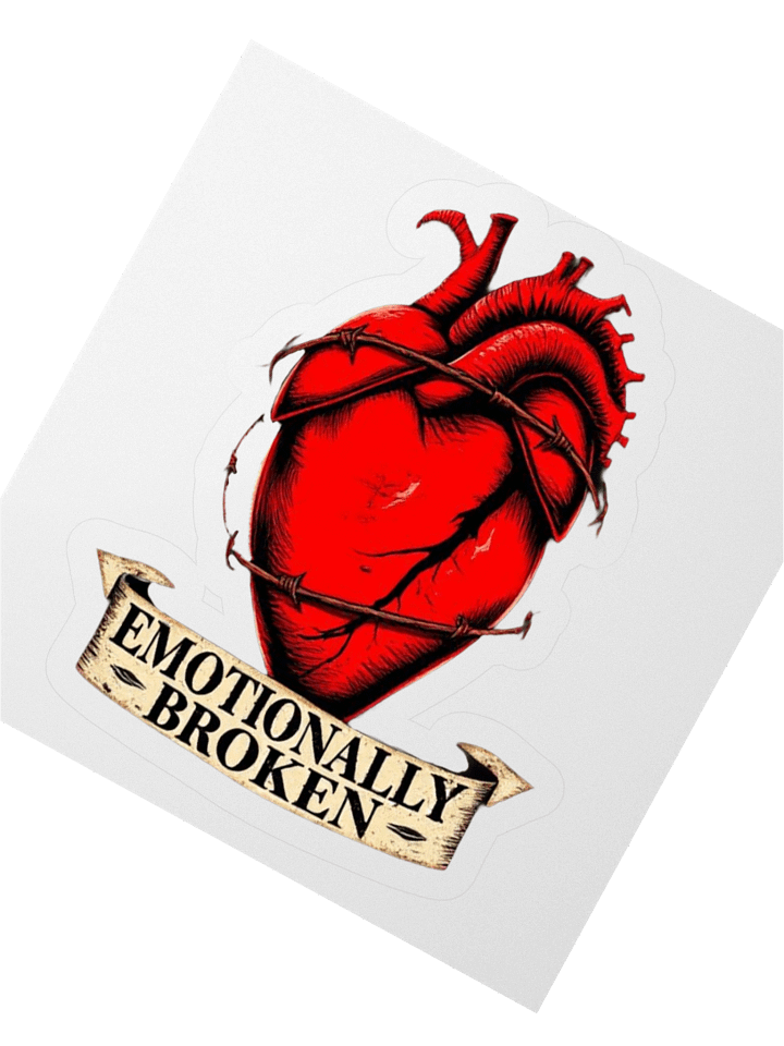 Emotionally Broken Stickers product image (7)