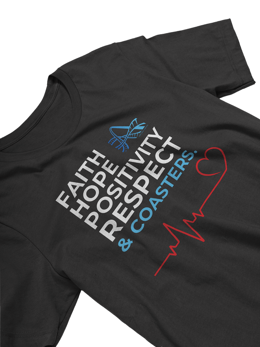 Faith Hope Positivity Respect T-Shirt product image (12)