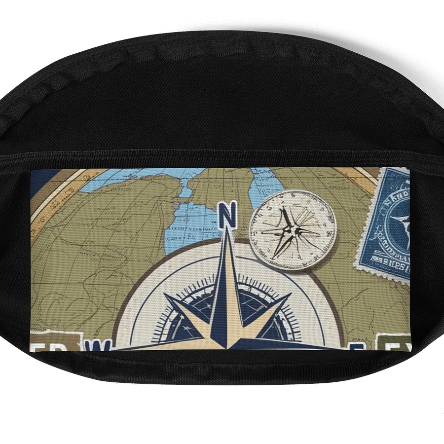 Wanderlust Explorer All-Over Fanny Pack product image (4)