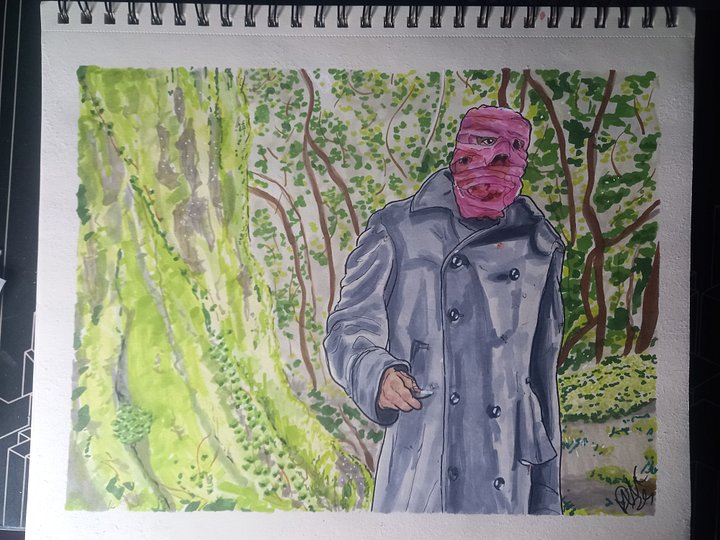 Original Sketch Art: TimeCrimes - The Second one product image (2)