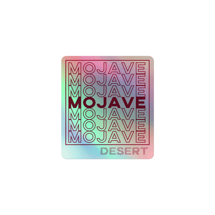 Mojave Desert Sticker product image (1)