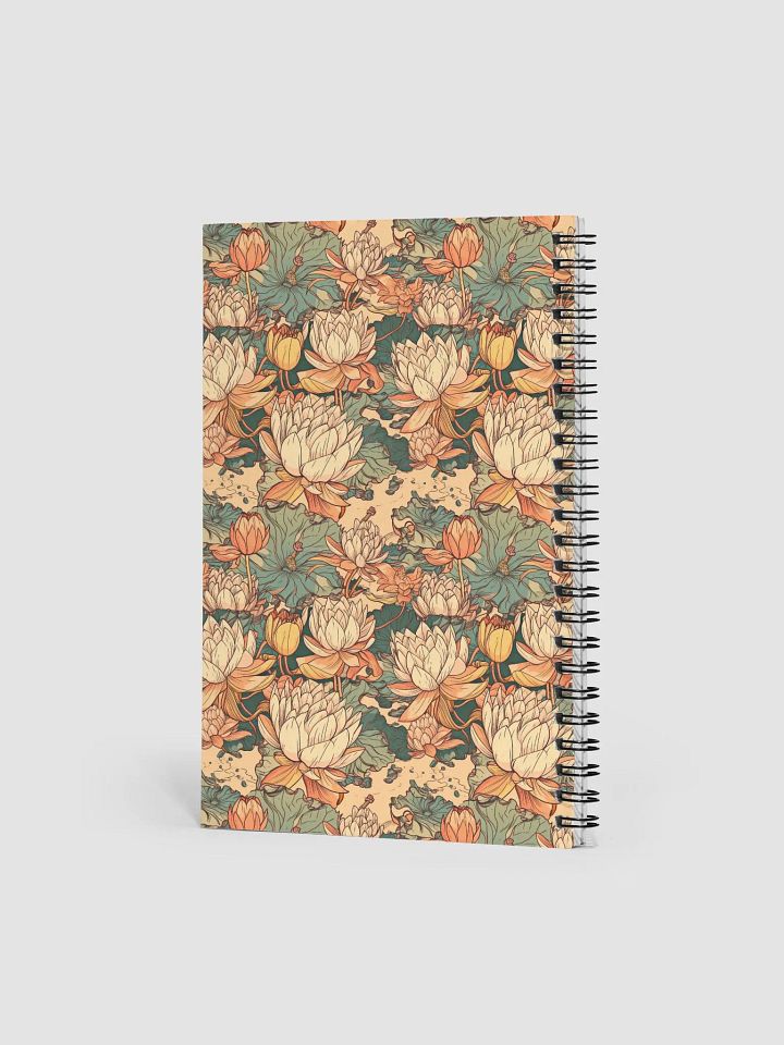 Lovely Lotus Flower Notebook product image (2)