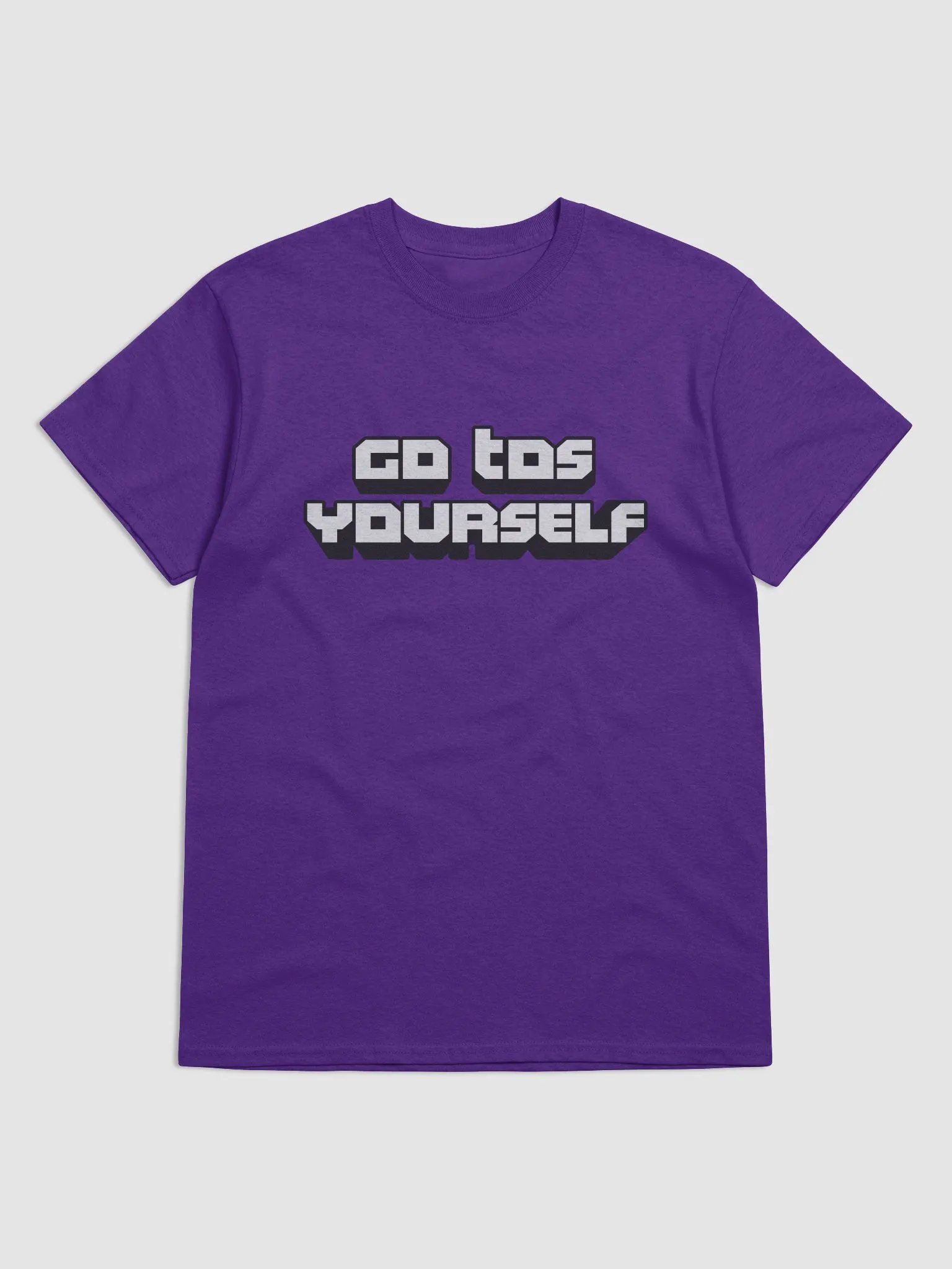 Go TOS Yourself - Purple T-Shirt product image (2)