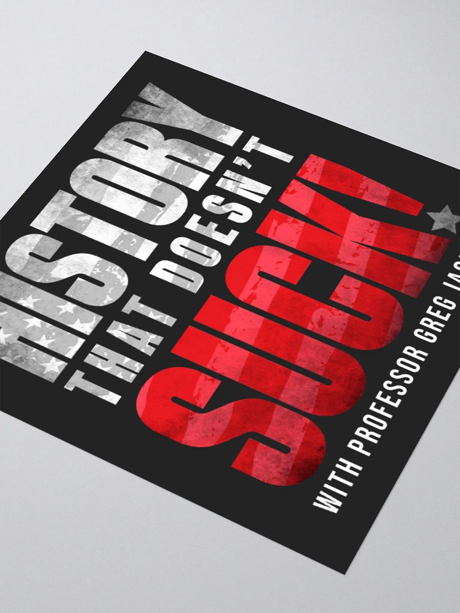 HTDS Logo Sticker - Black product image (8)