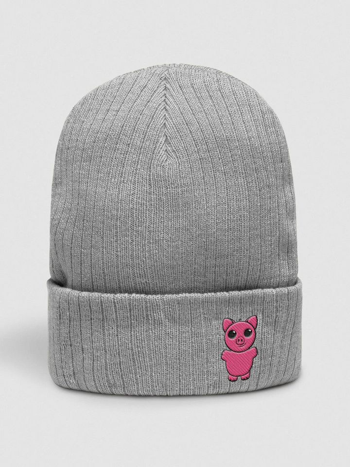 Squiggly Heart Knit Beanie product image (2)