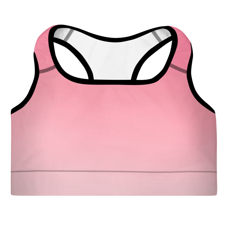 Pink Gradient Delight Sports Bra product image (3)