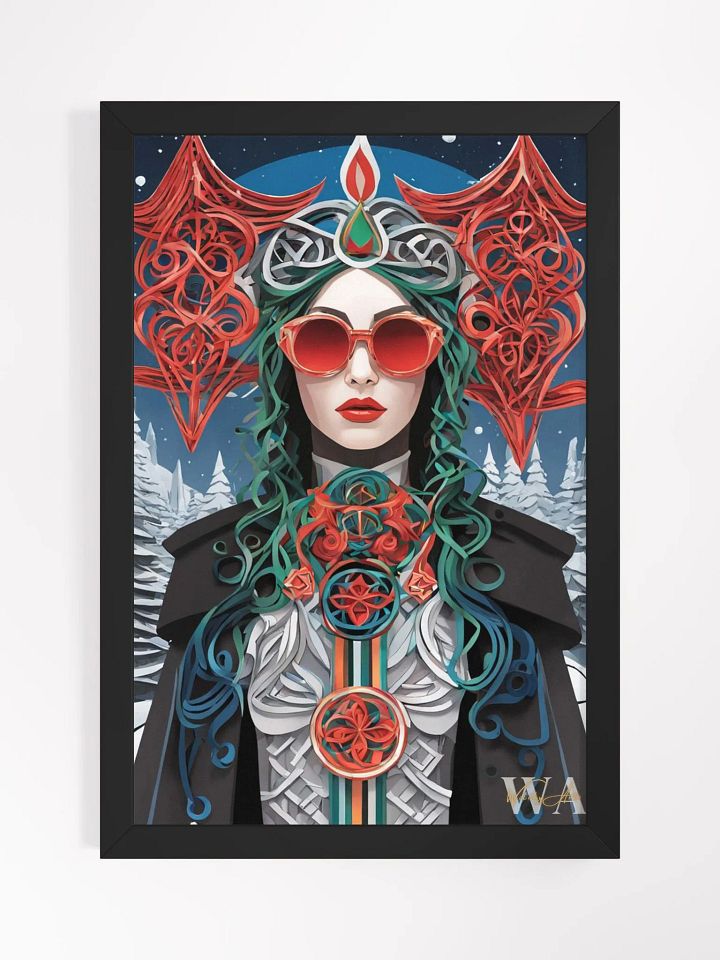 Winter Wiccan 09 - Framed Matte Poster product image (1)