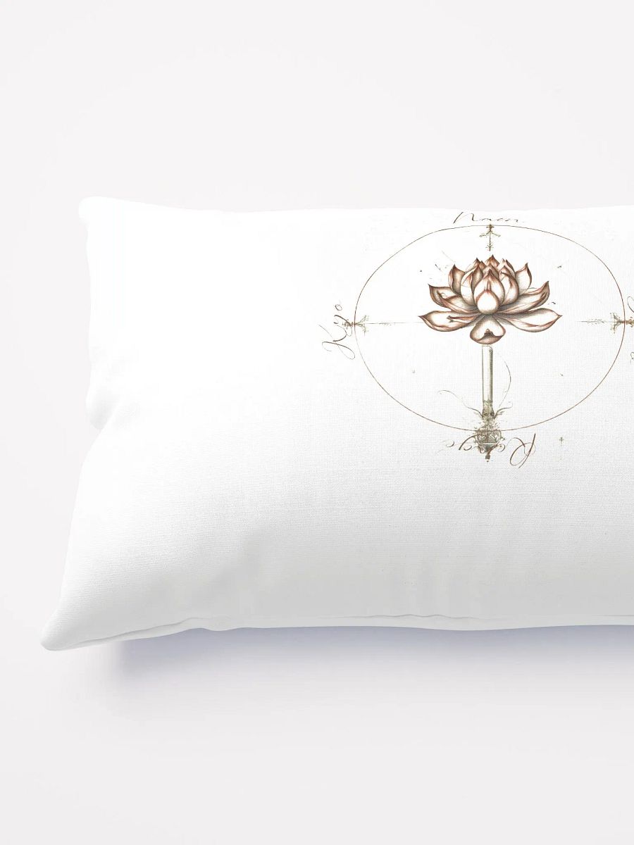 Nam Myoho Renge Kyo Lotus Throw Pillow | Buddhist Cushion product image (4)