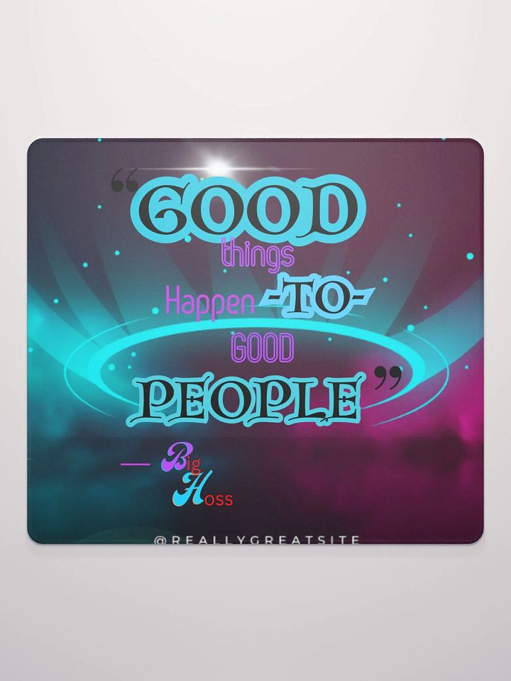 Good Things mouse pad product image (2)