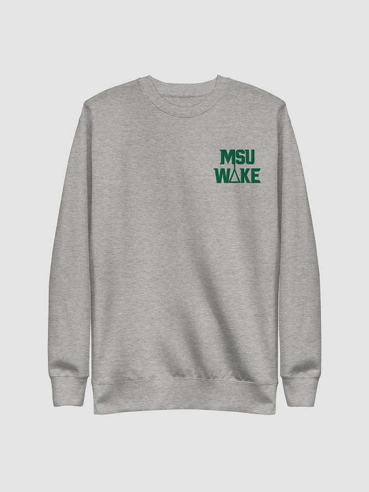 MSU Wake Lake Lansing Crewneck (Light) product image (2)