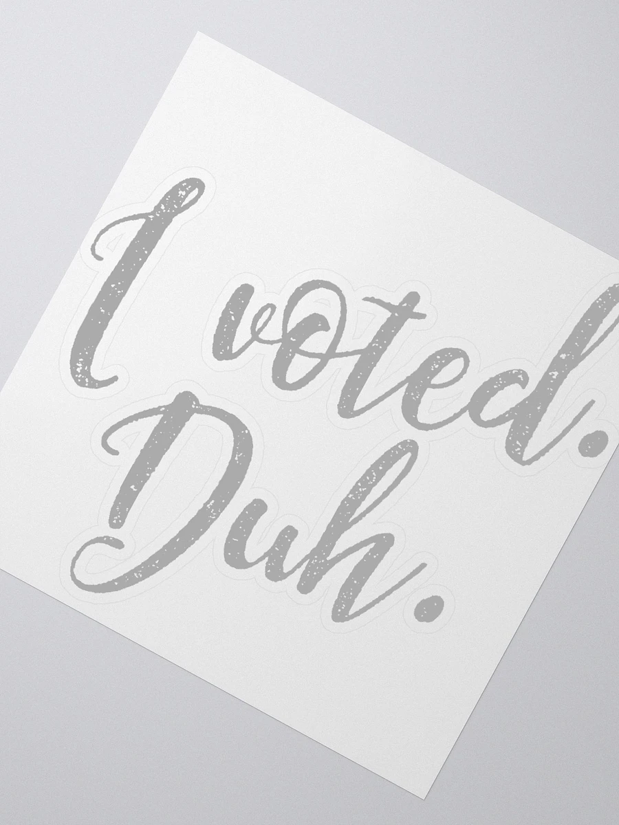 I voted Sticker product image (5)