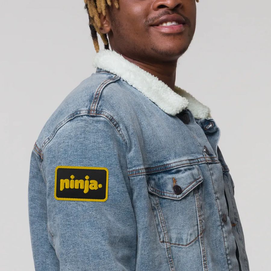 Ninja Patch: Black and Yellow product image (5)