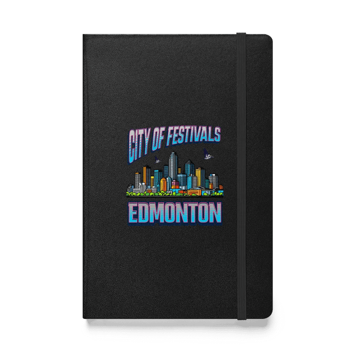 City of Festivals Edmonton Hardcover Notebook product image (1)