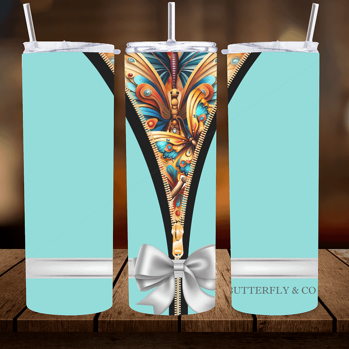 Butterfly and Co Skinny Tumbler Wrap product image (2)
