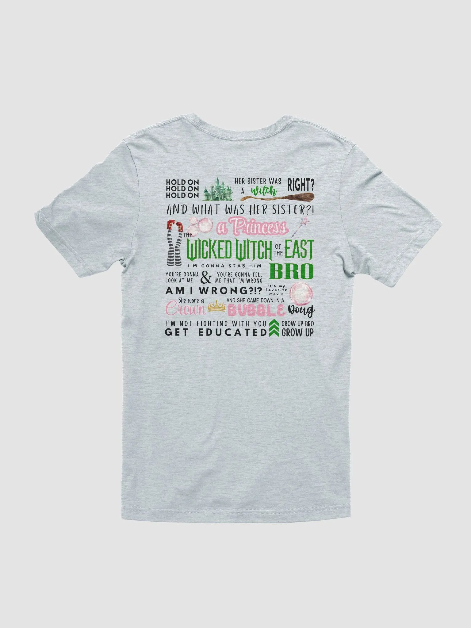 "Her Sister Was a Witch" Meme Unisex T-Shirt (Light) product image (54)