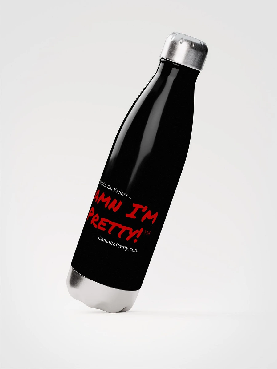 Damn I'm Pretty! Water Bottle - RED Lettering product image (2)