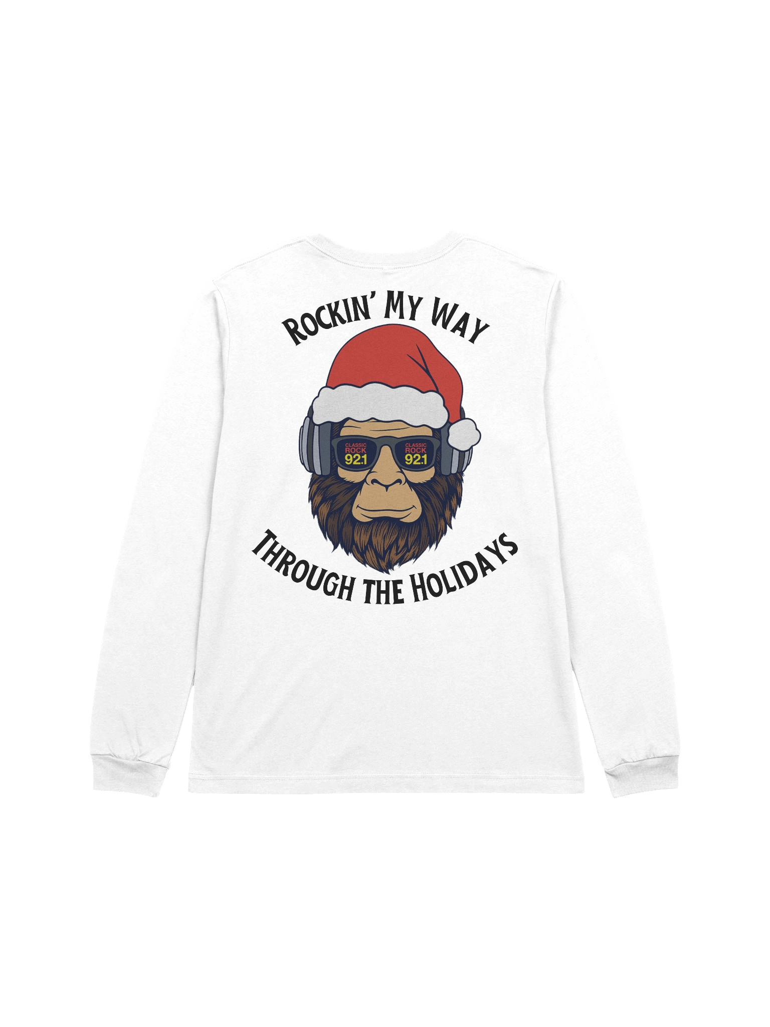 Santa Squatch Long Sleeve T-shirt product image (5)