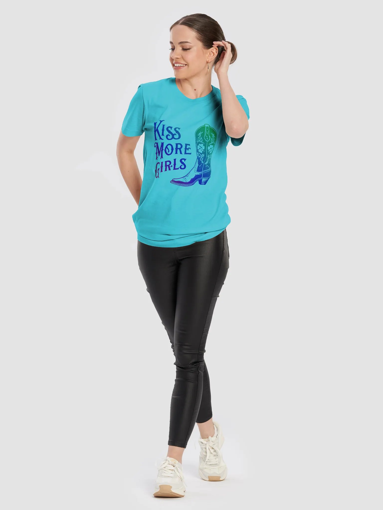 Kiss More Girls Sapphic Tee product image (70)