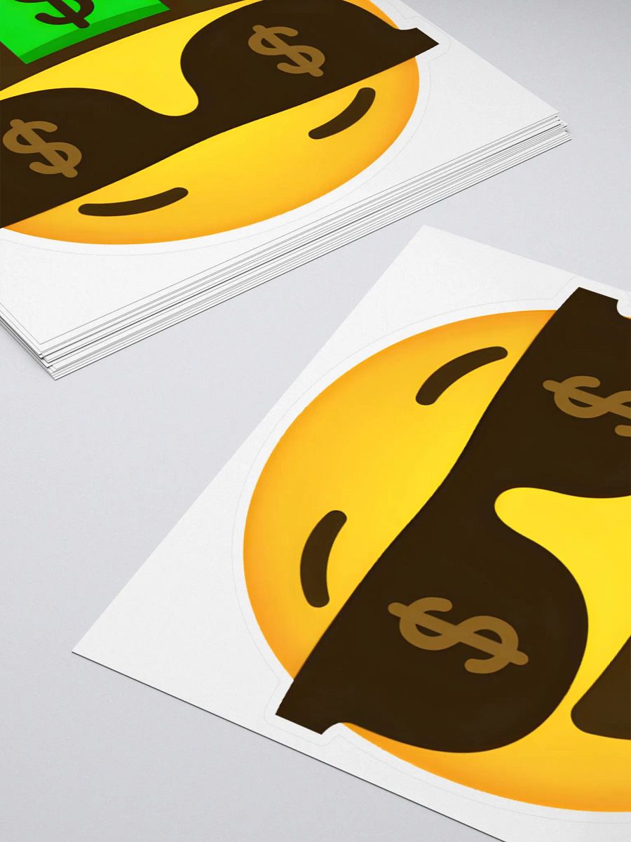 CBS Sunglasses Design Emoji Kiss-Cut Sticker product image (4)