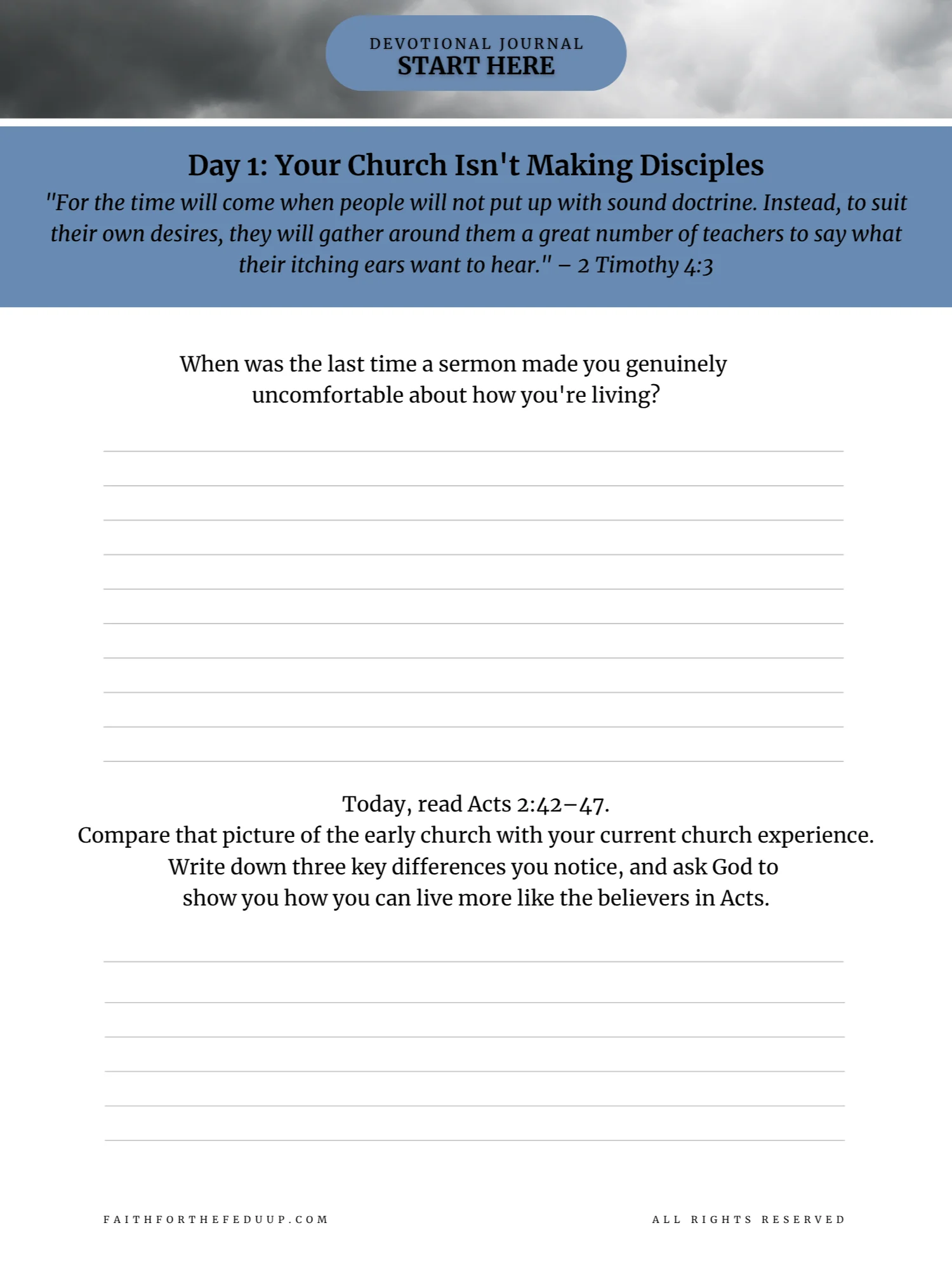 Start Here: Read the Gospels Until They Wreck You — 5-Day Devotional product image (3)