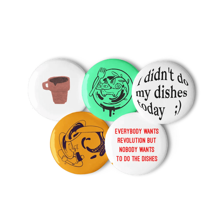 Dear Dirty buttons product image (2)