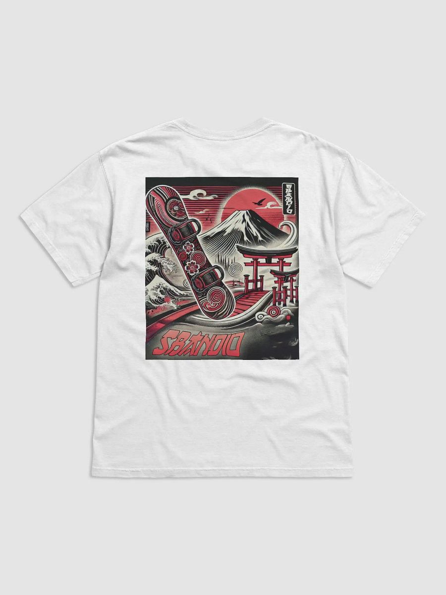T-SHIRT GIAPPO SBANDIO – Rising Powder FUJI product image (5)