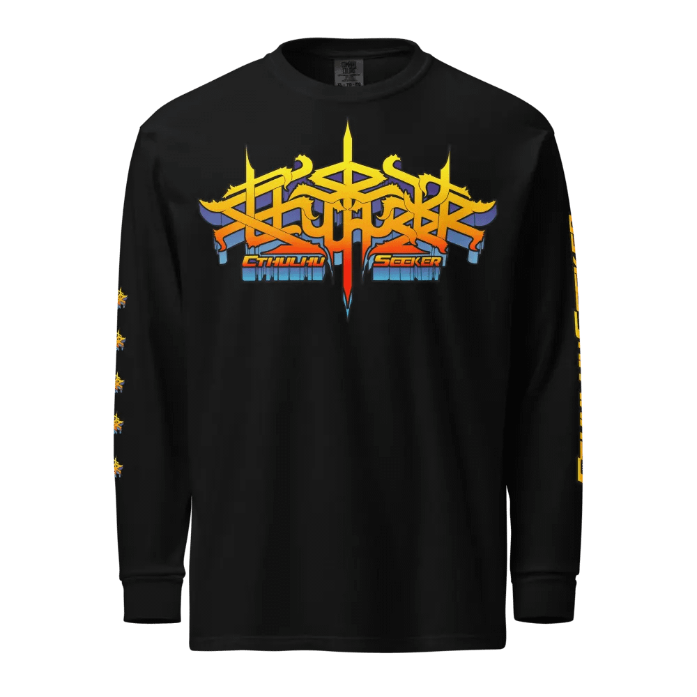 CthulhuSeeker Synthwave -Ver. 3- Longsleeve product image (1)