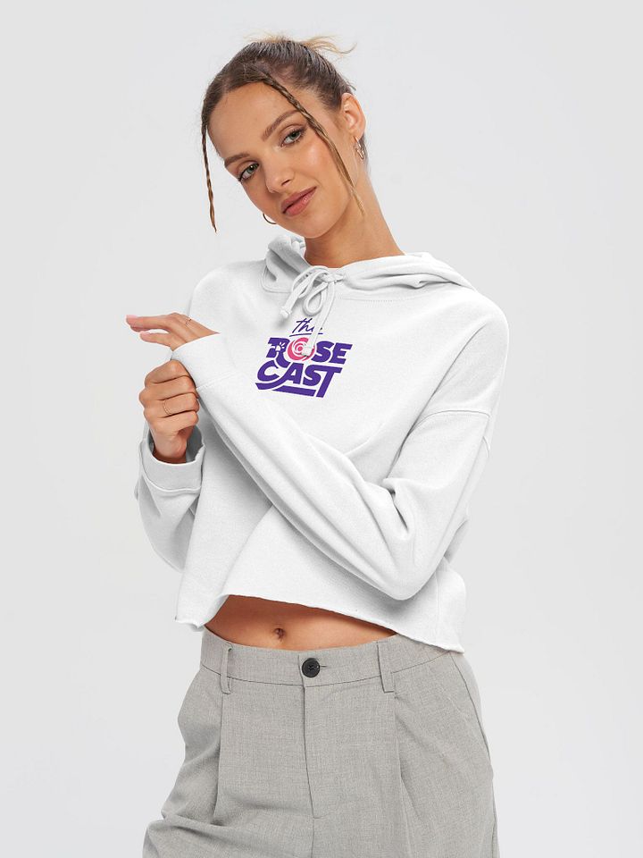 Rosecast Logo Lightweight Cropped Hoodie product image (2)
