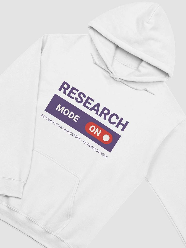 Research Mode ON - Light - Classic Hoodie product image (5)