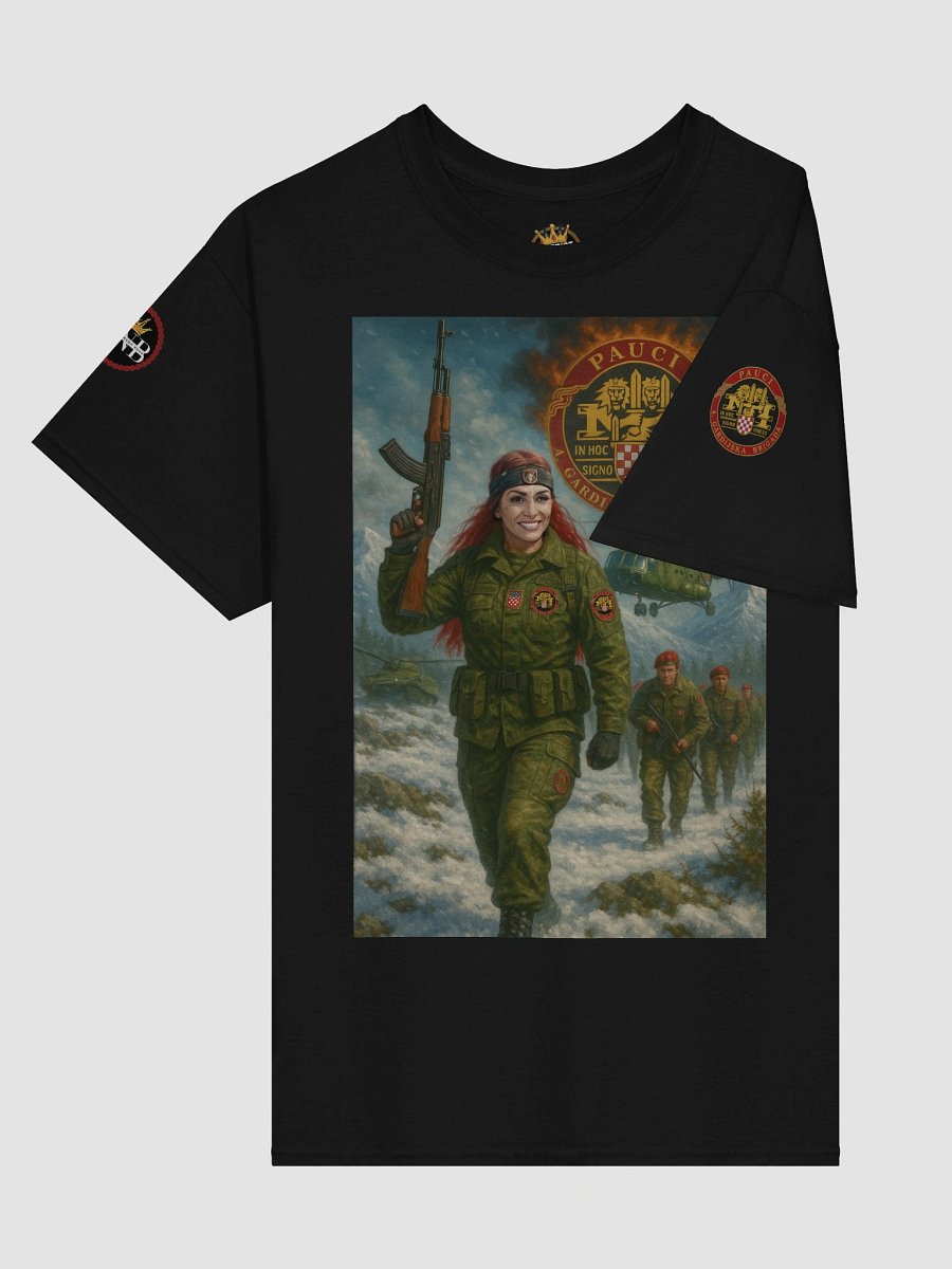 Crowned Patriot Streetwear Tee Oluja Zima 94 product image (11)