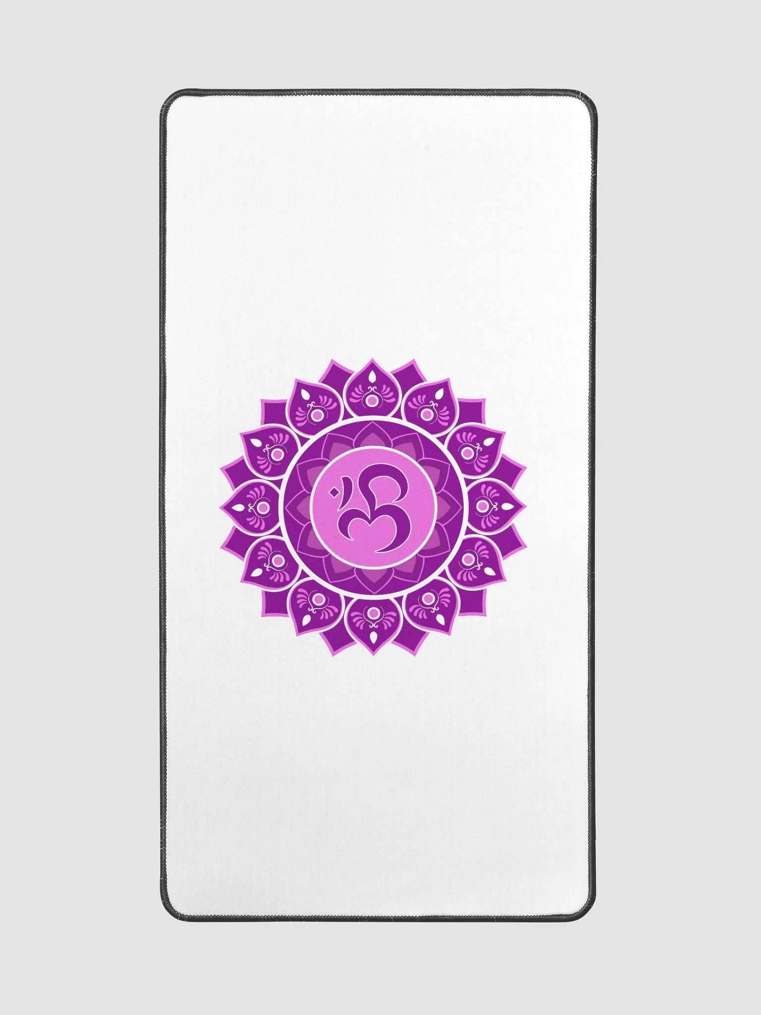 Om Lotus Mandala Desk Mat product image (2)
