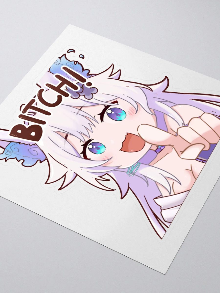 Sakiyosa B!tch Sticker product image (9)