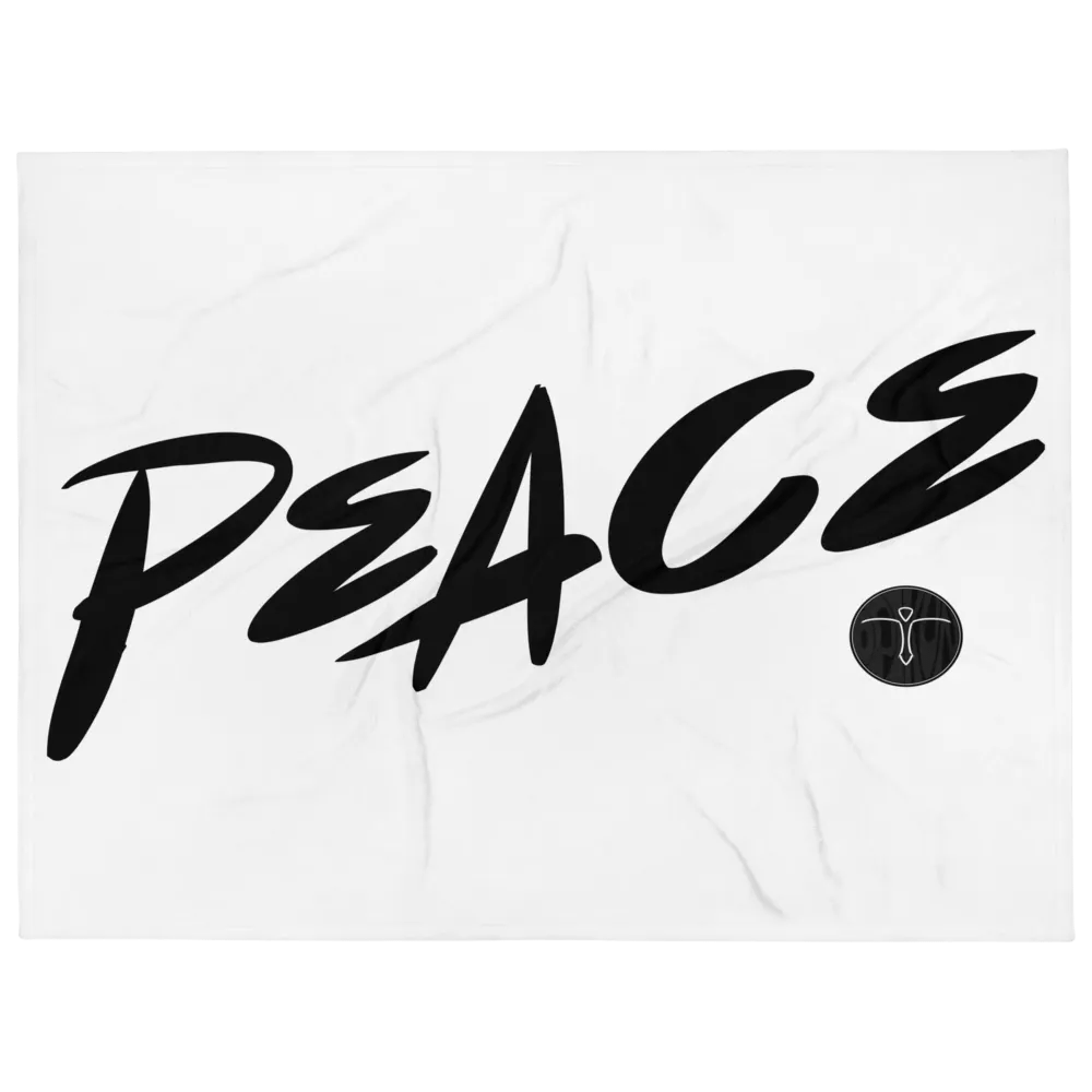 Peace - Keep It Simple - Tblan Throw Blanket product image (1)