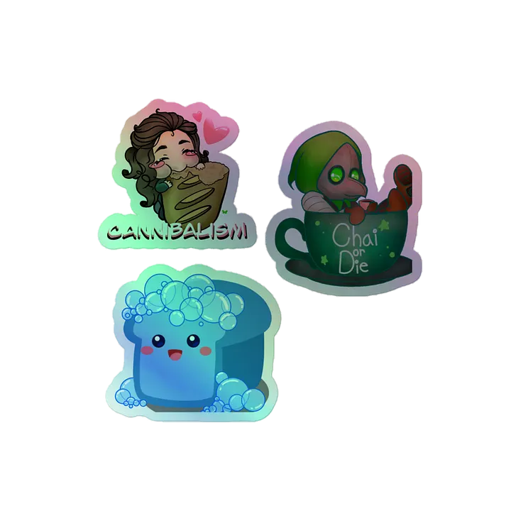 (HOLO) Community Night Stickers product image (1)