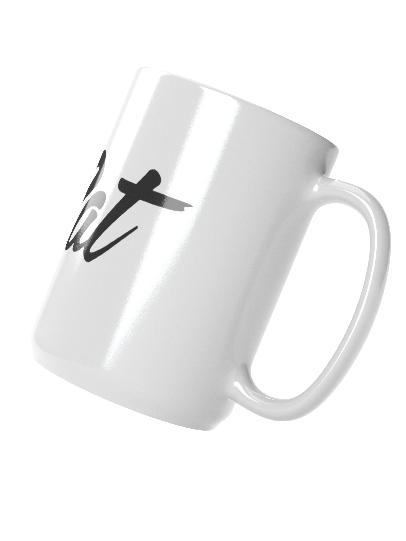 HoodRat Elegance White Glossy Mug product image (3)