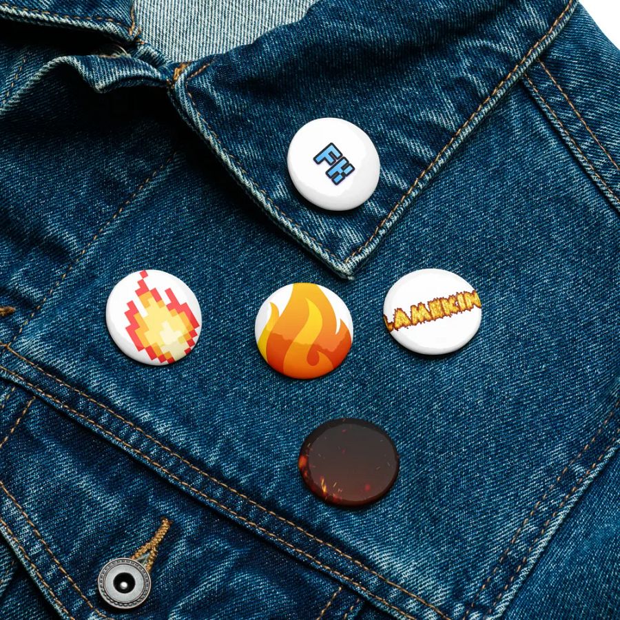 Set of Button Pins product image (11)