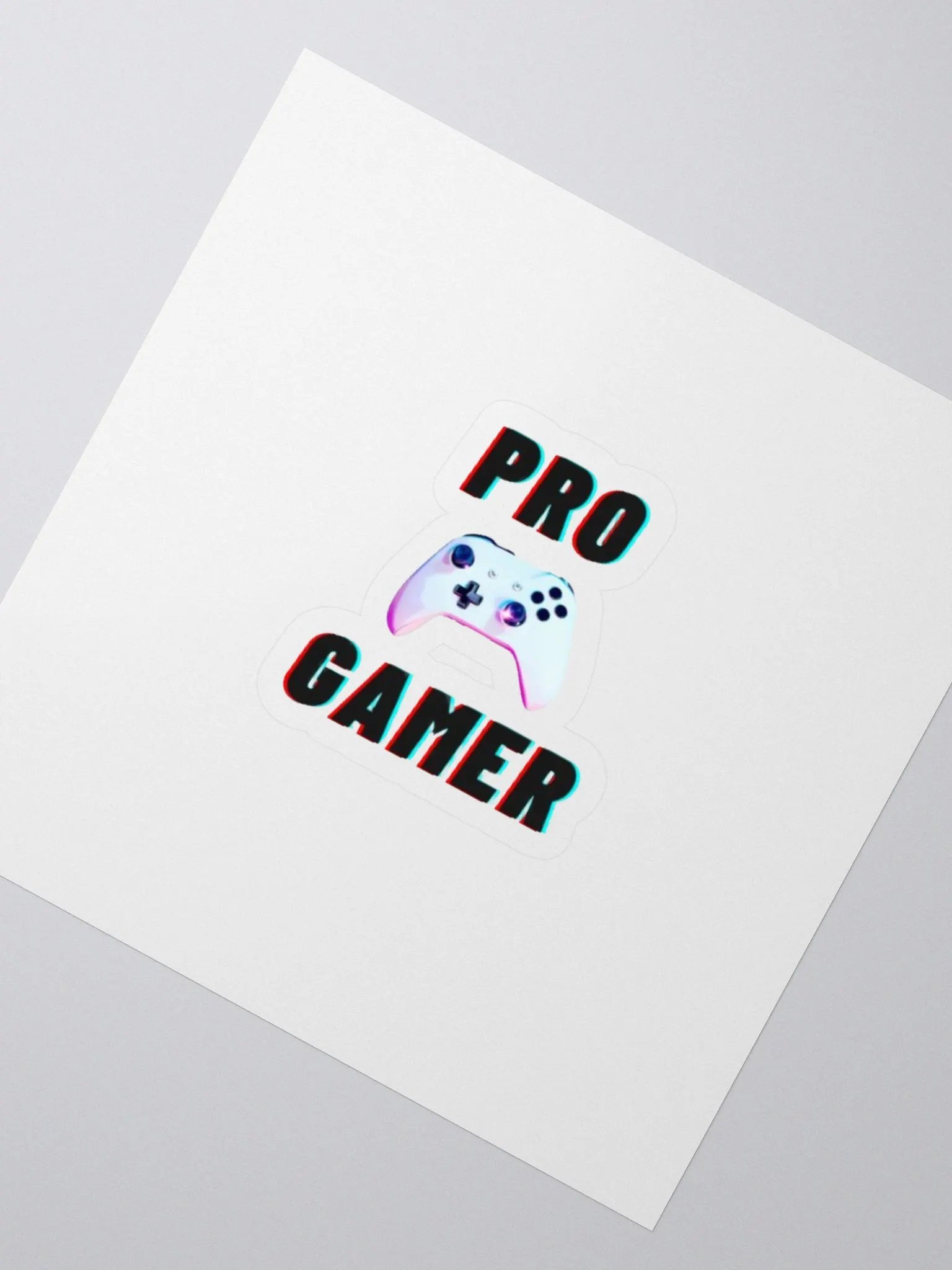 Pro Gamer 3D Controller Sticker product image (2)