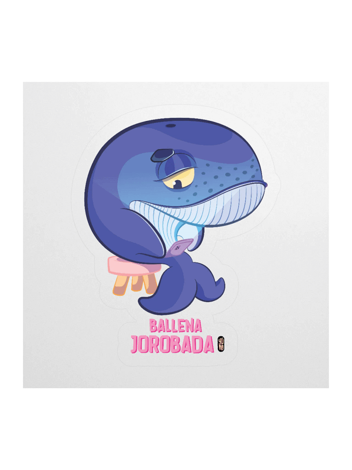 Ballena Jorobada - Sticker (Kiss Cut) product image (1)