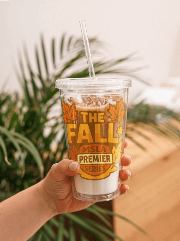 The Fall - Double Wall Clear Plastic Tumbler product image (1)