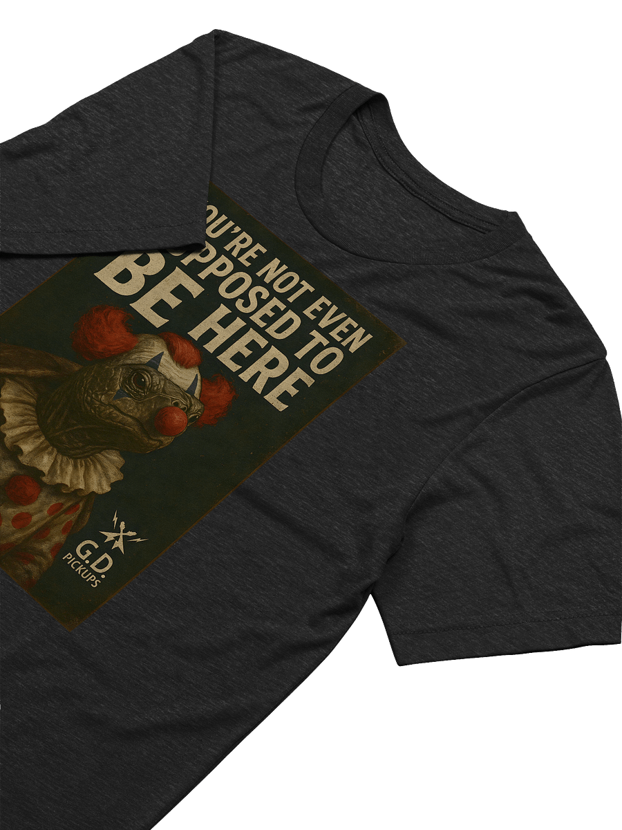 LIMITED EDITION: G.D. Pickups “Clown Turtle” Artwork Short Sleeve Tri-Blend product image (6)