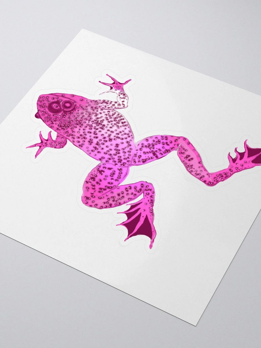 Pink Frog Sticker product image (3)