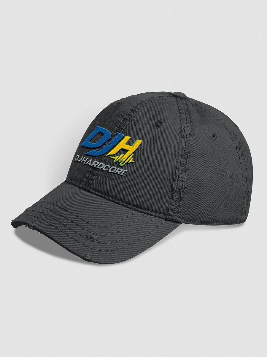 DJHARDCORE Soundwave Distressed Dad Hat product image (7)