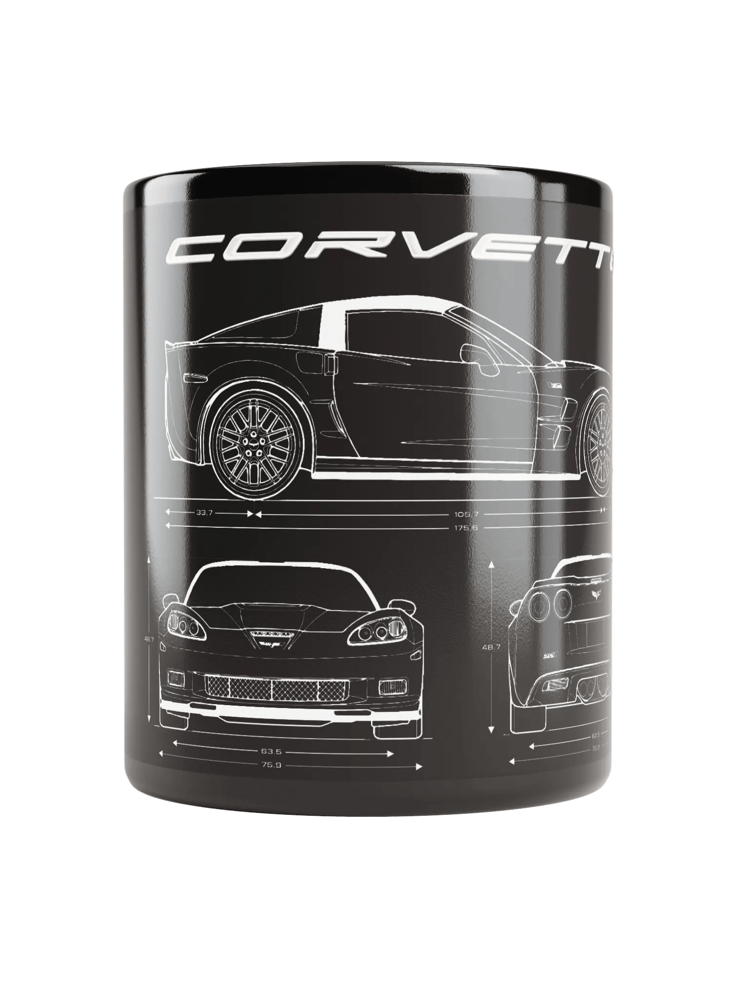 C6 VETTE -MIDNIGHT MUG product image (5)