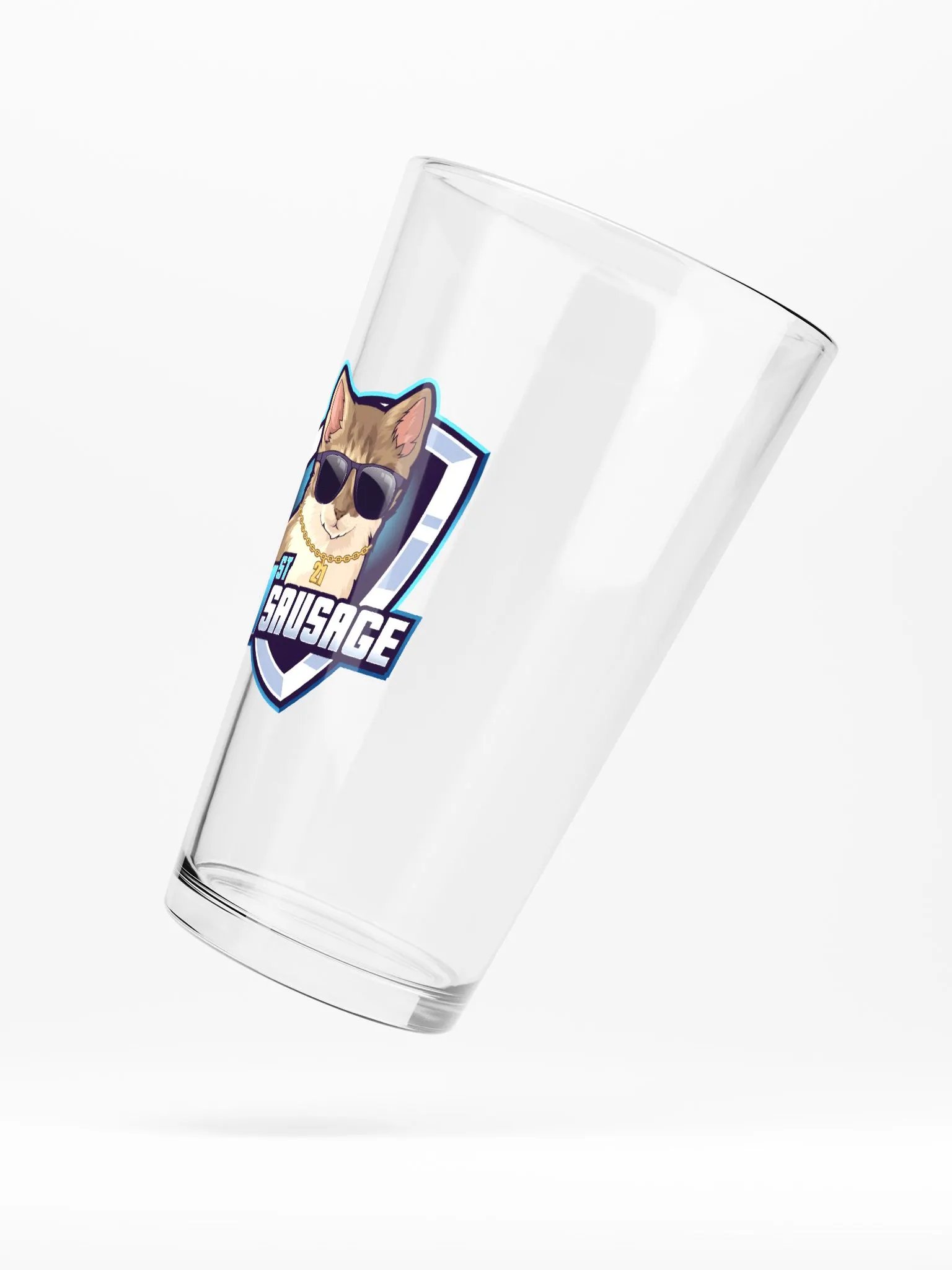 21st Sausage Shaker Pint Glass product image (5)