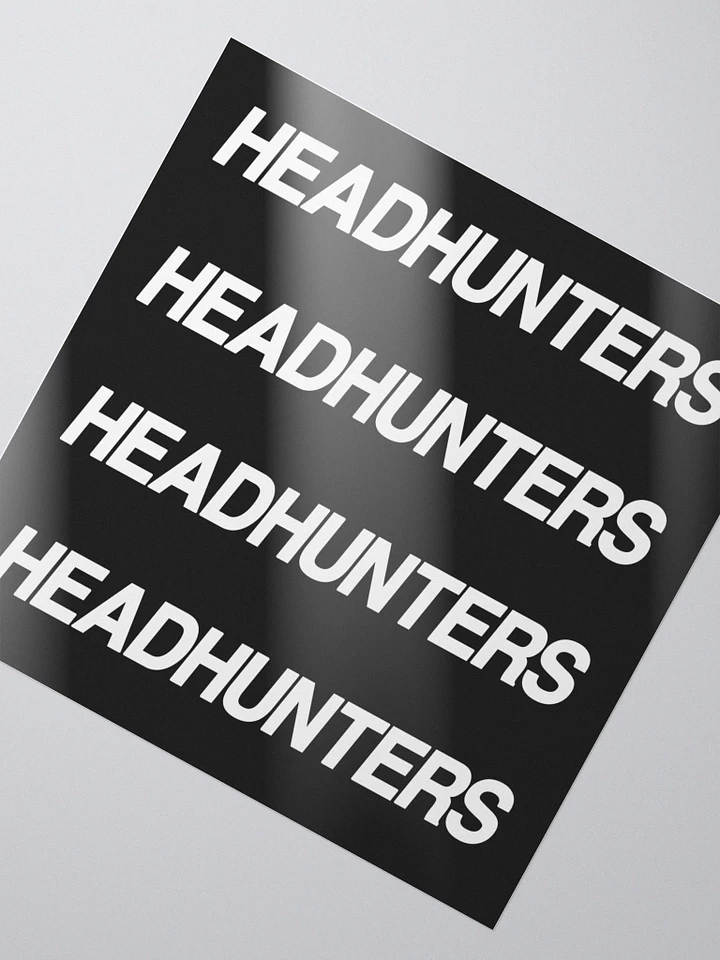 Headhunters Box Logo - Kiss Cut Sticker product image (1)