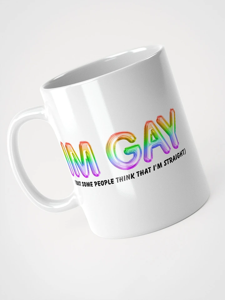 I'm Gay (but some people think that i'm straight) - Rainbow - Mug product image (1)